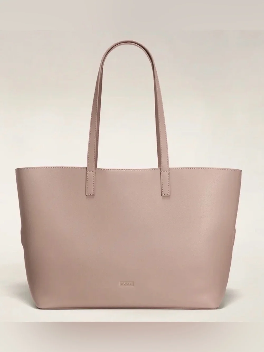 Away Latitude Leather Tote Bag Carryon Weekend Laptop Travel